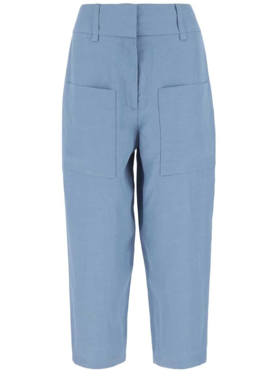 

Укороченные зауженные брюки Stella McCartney, синий