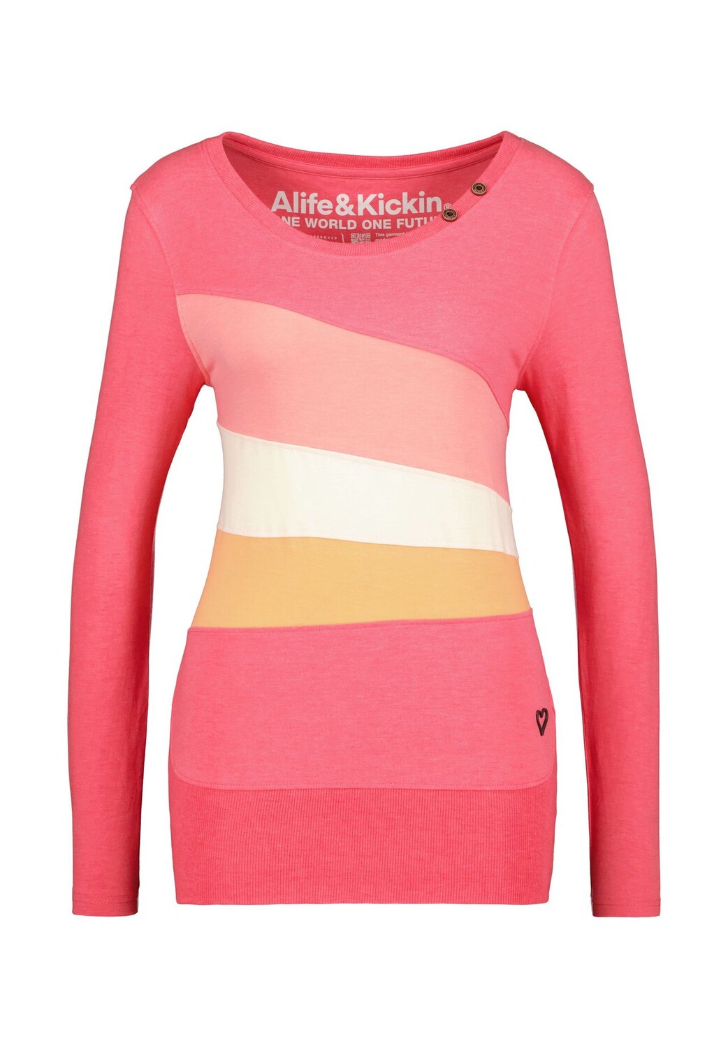 

Лонгслив ALIFE AND KICKIN, цвет Coral Melange