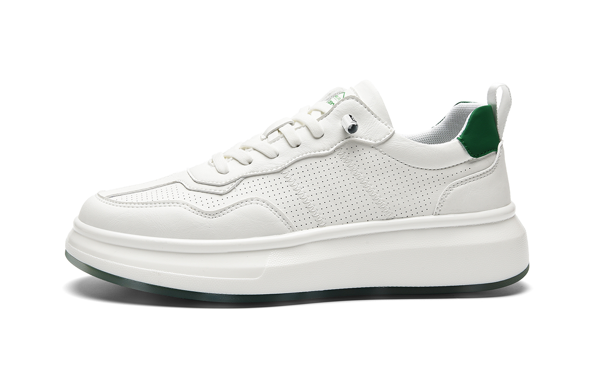 

HLA Низкие скейтерские кроссовки мужские бело-зеленые, цвет White Green