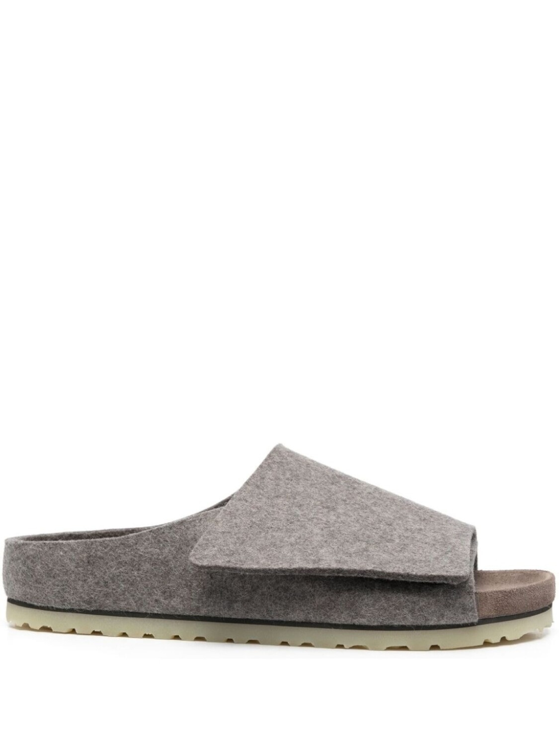 

Birkenstock шлепанцы с ремешком, серый