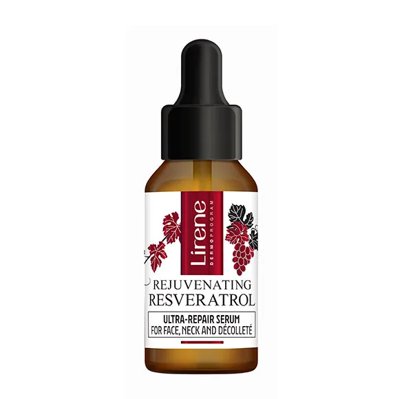 

Ультравосстанавливающая сыворотка для лица Rejuvenating Resveratrol Lirene, 30 ml