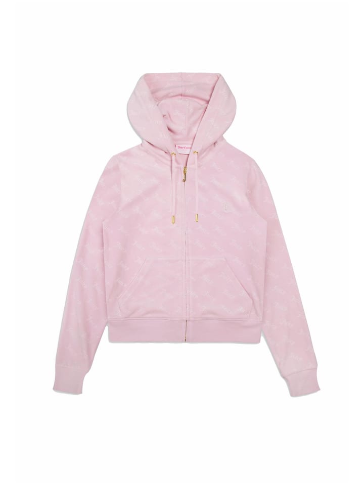 

Худи на молнии Juicy Couture в цвете вишни Juicy Couture