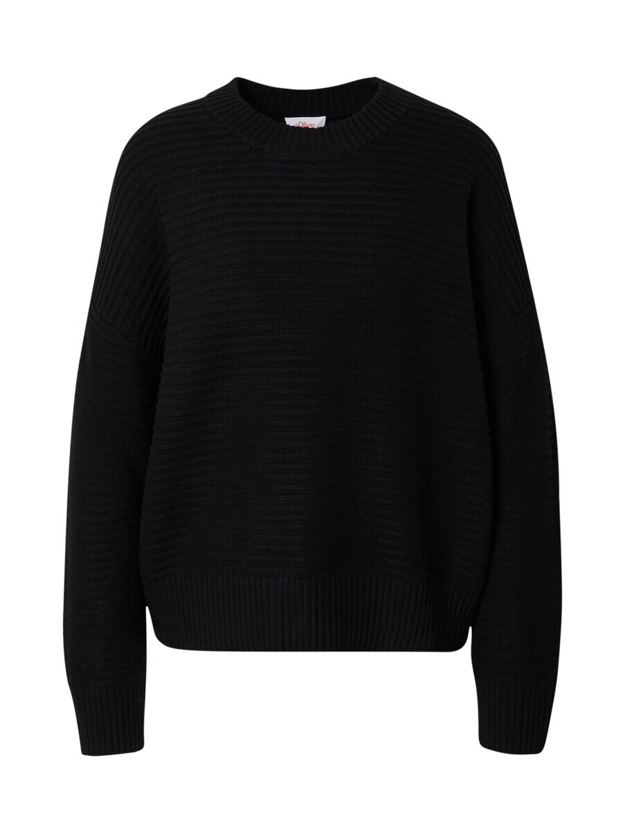 

Базовый свитер s.Oliver Sweater, черный