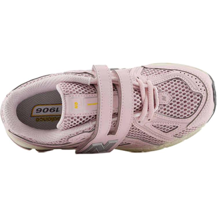 New Balance 1906 устойчивые к истиранию низкие детские повседневные кроссовки pink kids' — фото 4