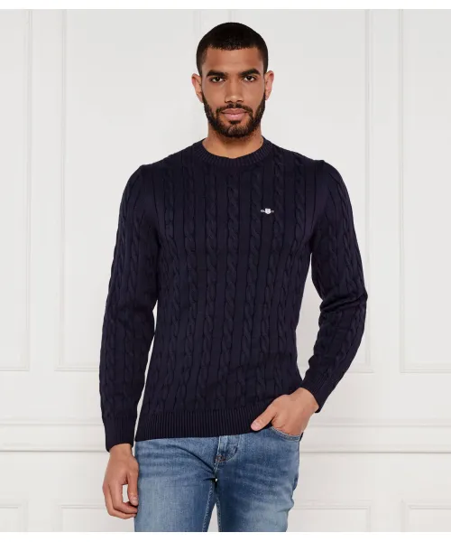 

Свитер Regular fit Gant, синий
