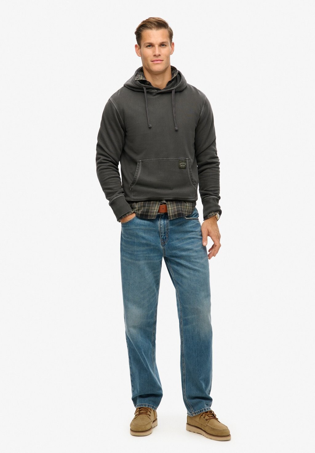 

Толстовка с капюшоном Superdry, черный