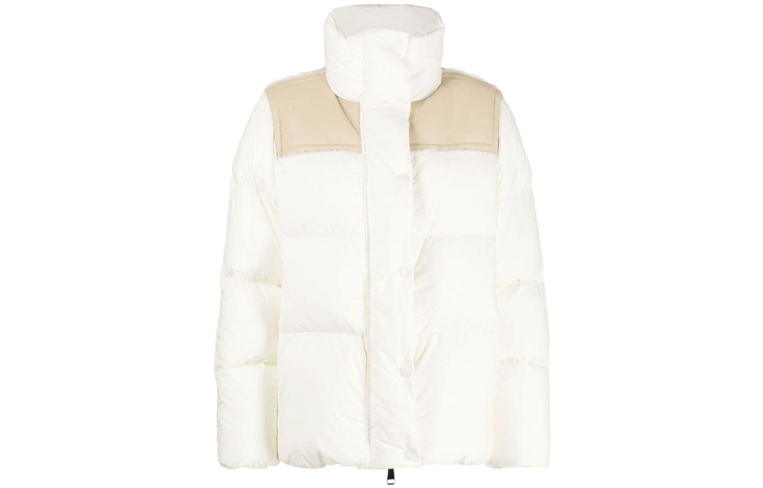 

Пуховик женский белый Moncler