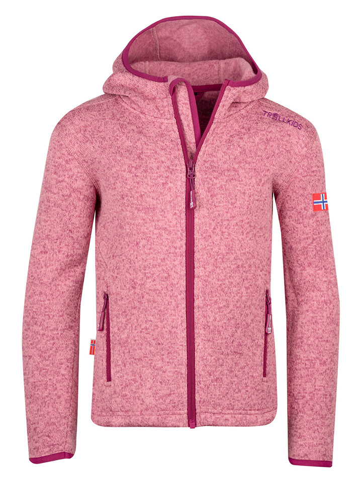 

Флисовая куртка Trollkids Jondalen XT, розовый