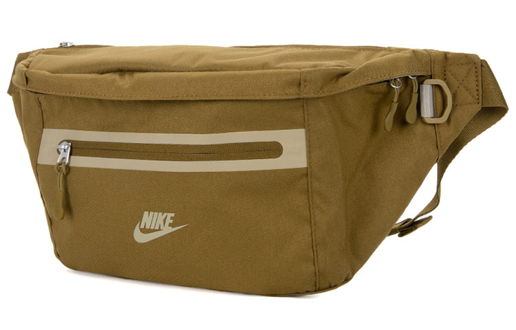 

Nike Сумка через плечо из ткани, сумка на плечо, повседневная сумка, поясная сумка среднего размера, унисекс, оливково-зеленая