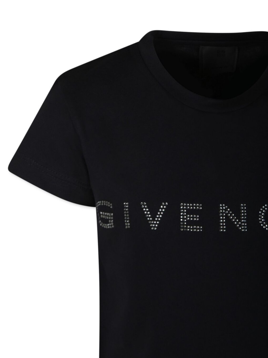 Givenchy Kids футболка из органического хлопка с логотипом, черный — фото 3