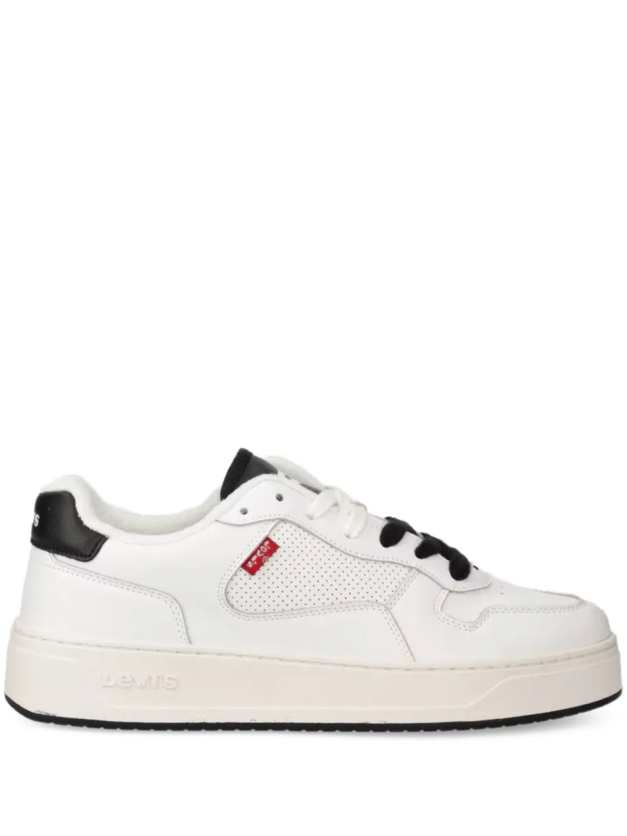 

Низкие кеды Glide из перфорированной кожи Levi's, белый
