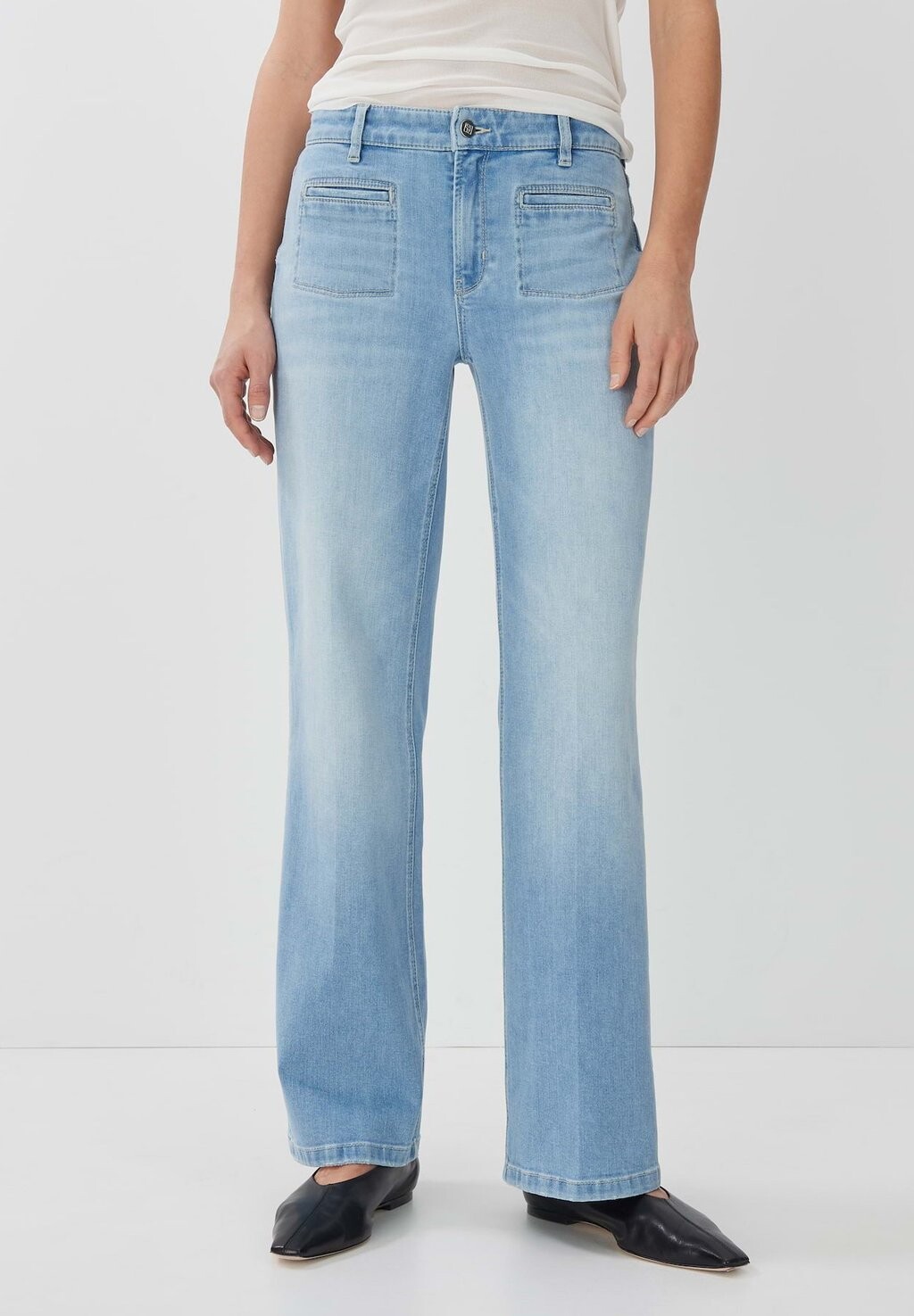 

Джинсы Straight Leg CARIE FRENCH someday., цвет light ocean blue