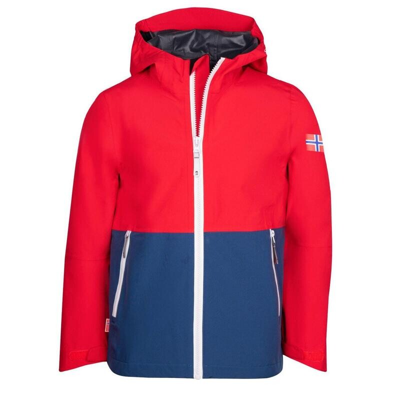 

Детская дождевик Haugesund светло-красный/синий TROLLKIDS, цвет rot