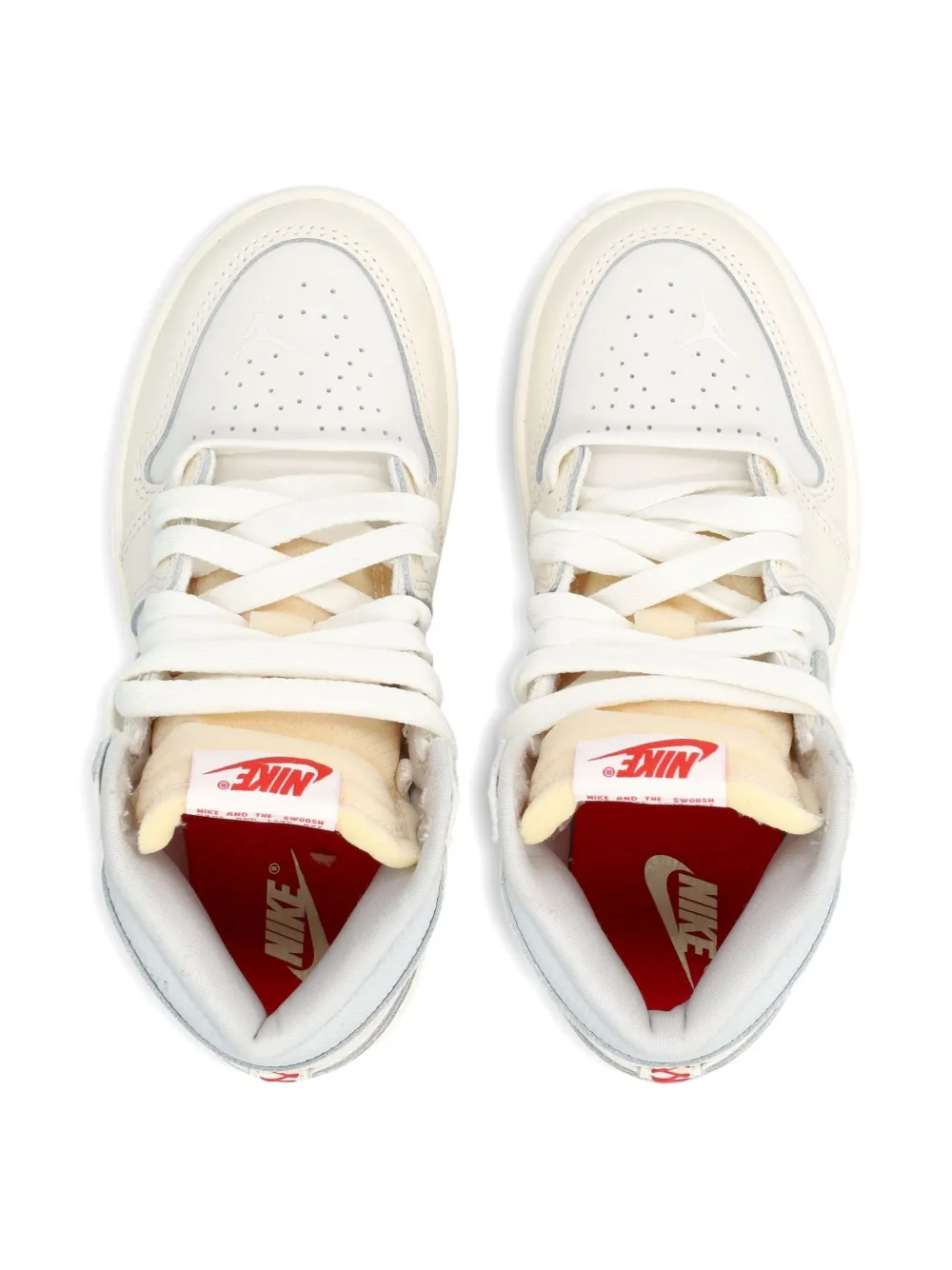 Кроссовки Jordan 1 Retro High OG V2 Nike Kids, белый — фото 4