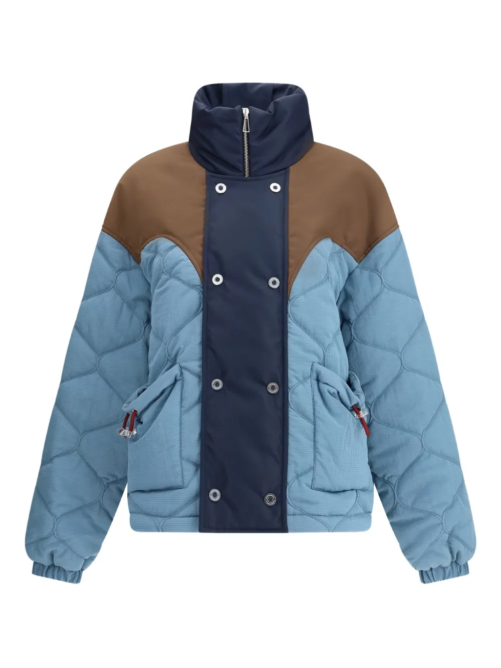 

Стеганая куртка с панелями MARBELL, синий