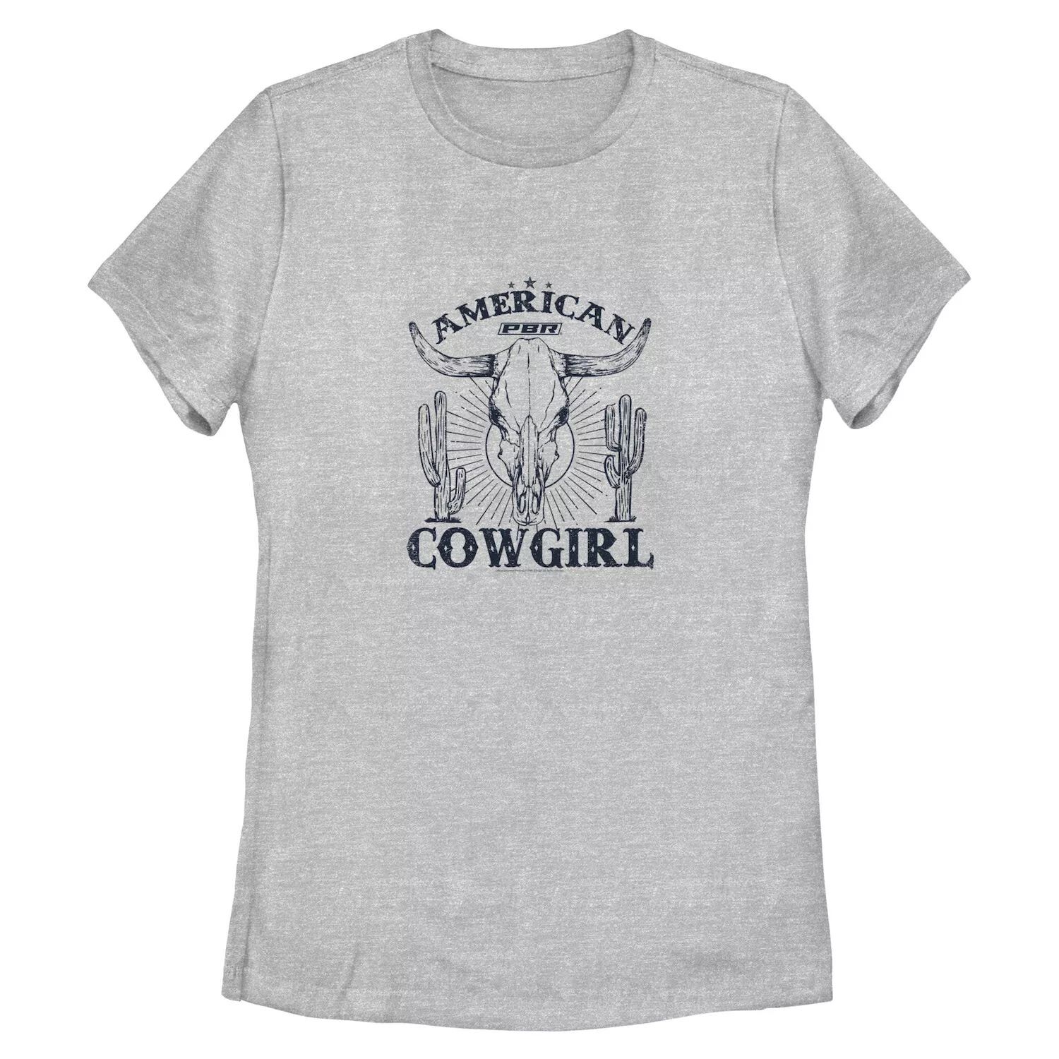 

Футболка с изображением черепа в пустыне для юниоров Professional Bull Riders American Cowgirl Licensed Character