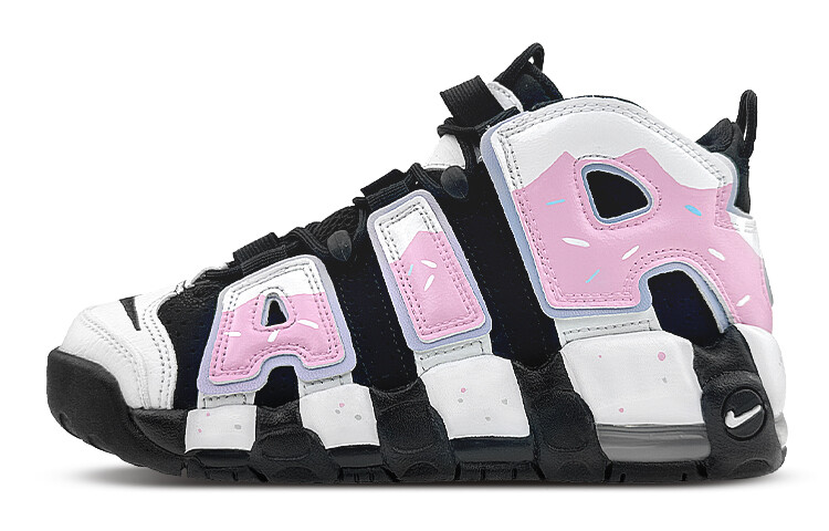 Винтажные женские баскетбольные кроссовки Nike Air More Uptempo, черный
