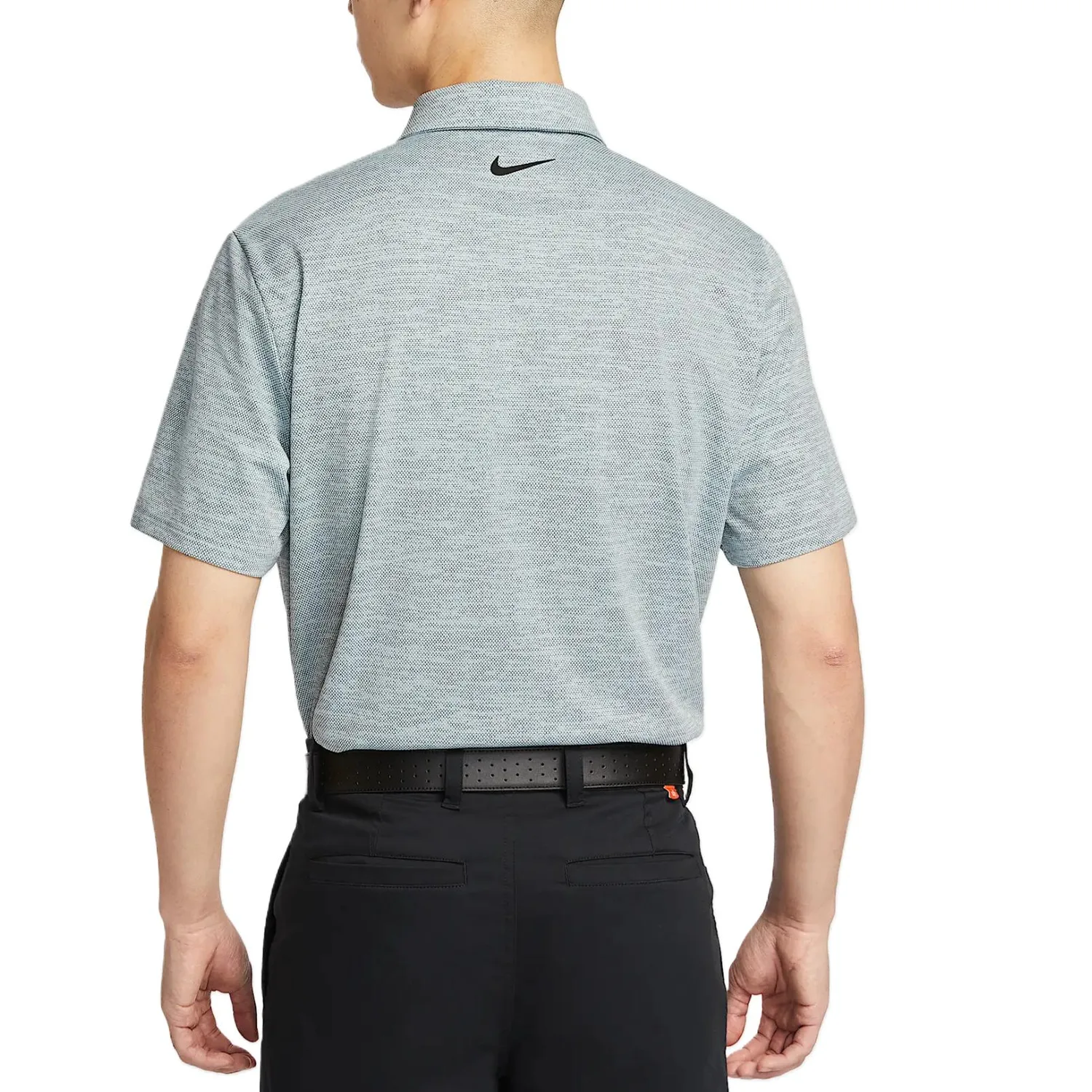 Мужская поло для гольфа Tour Dri FIT Jacquard Nike, Ocean Dark Blue — фото 3
