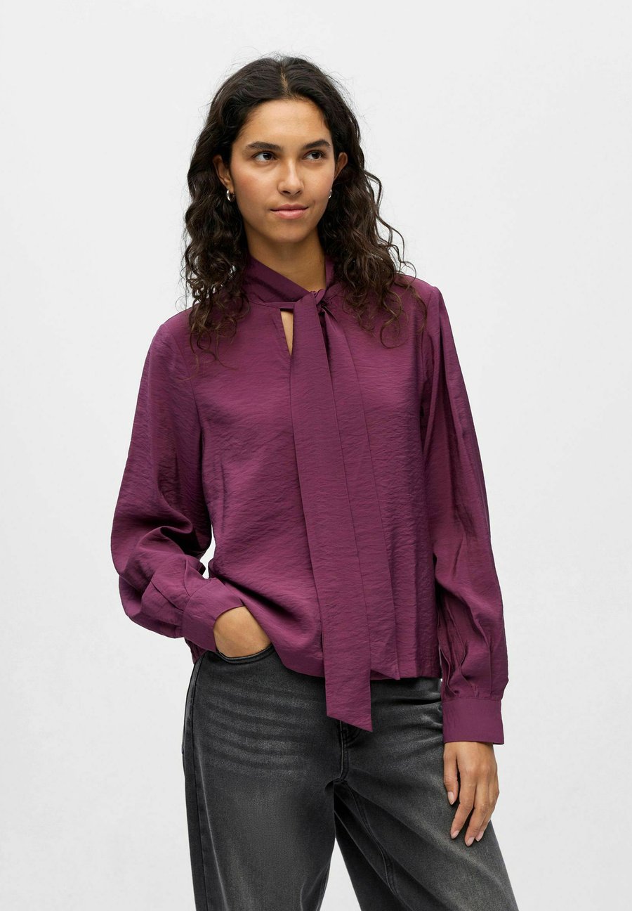 

Блуза Object Blouse, Mauve Wine/Mauve