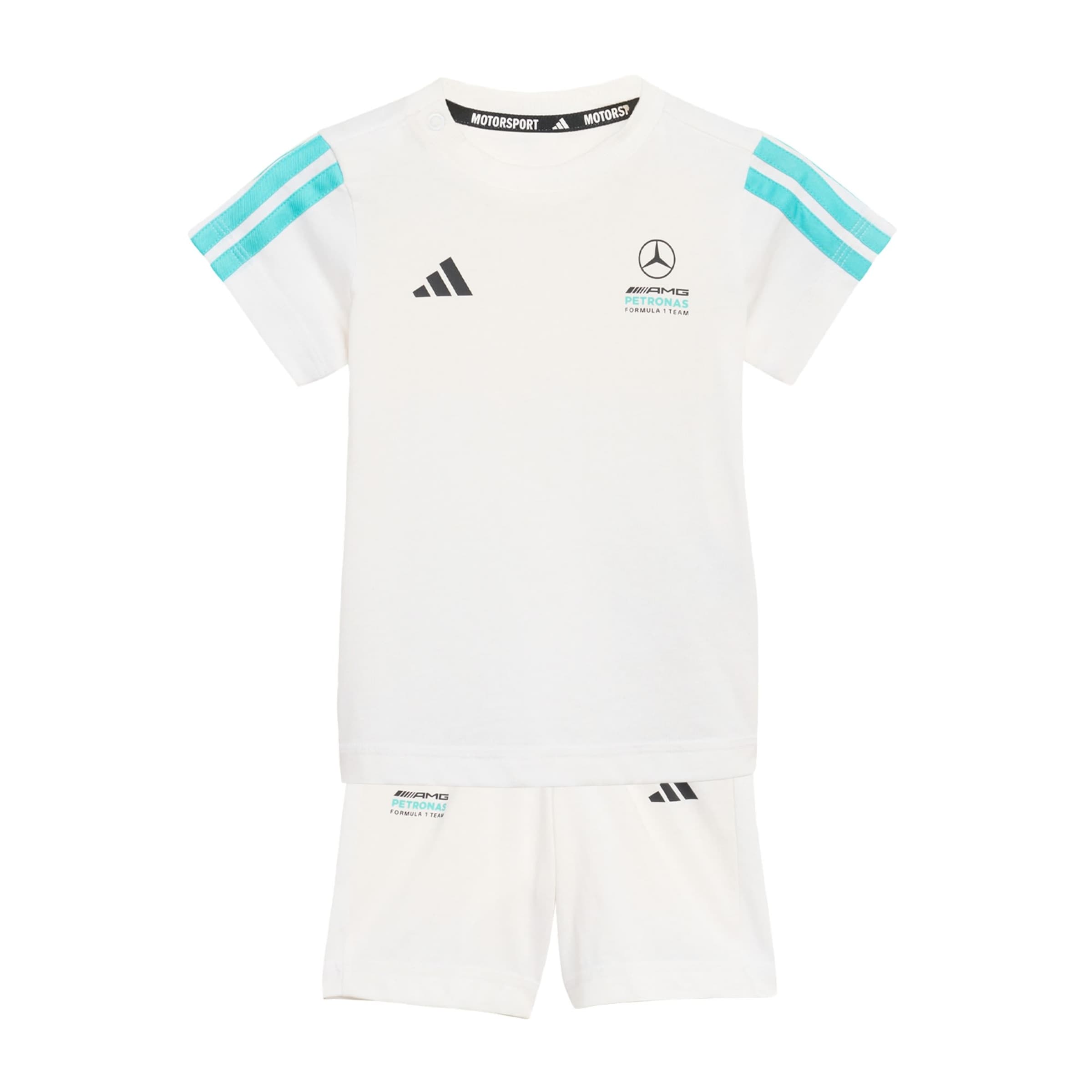 

Adidas Performance Толстовка с брюками 'MERCEDES-AMG PETRONAS FORMULA 1' в белом цвете