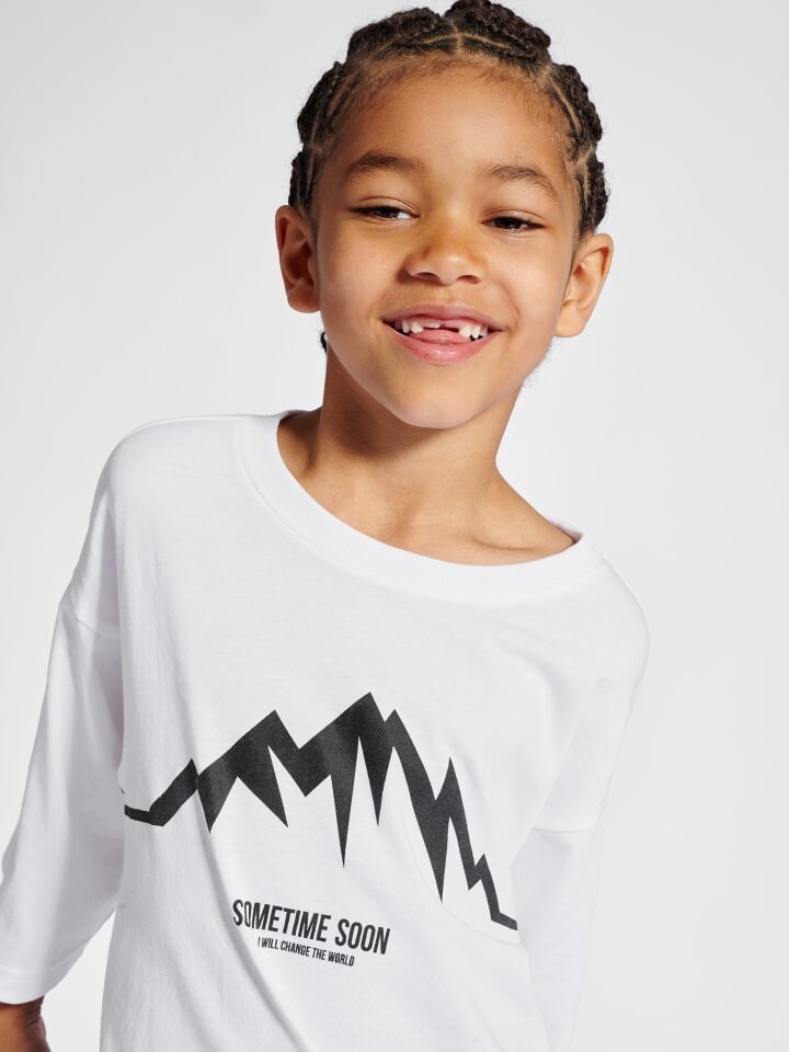 Футболка Sometime Soon T-Shirt S/S Stssummit Kinder, цвет BRIGHT WHITE — фото 4