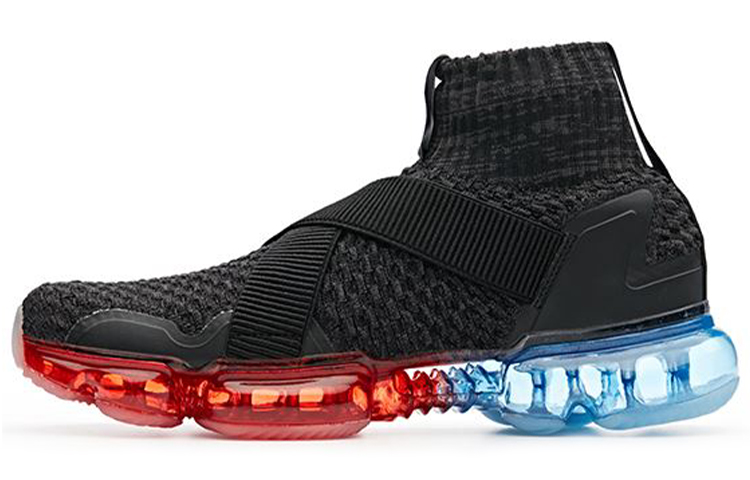 

ANTA SEEED Stream Glow Lifestyle Shoes Men High-top Black/Red/Blue