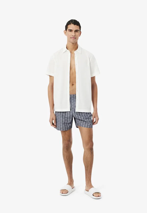 Плавки-Шорты maillot de bain Lacoste, Gris Fonce Gris-Yin — фото 2