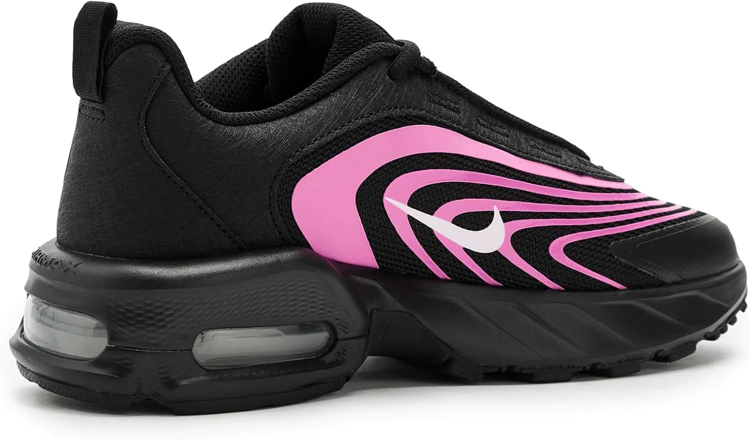 Детские кроссовки Nike Air Max Fire, черный/белый/розовый — фото 2