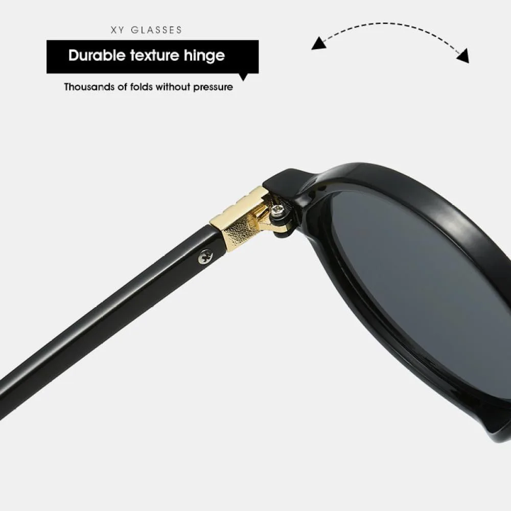 

Модные солнцезащитные очки в маленькой овальной оправе для женщин, ретро-очки, милые декоративные очки для мужчин, защита от ультрафиолета UV400 generic, Beige Orange