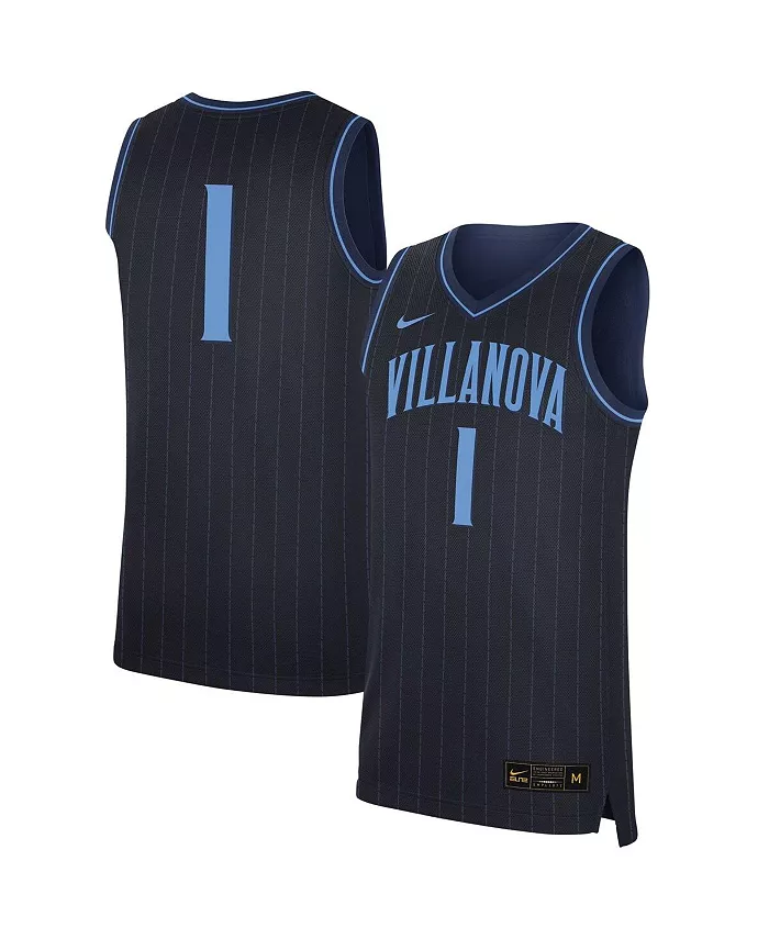 

Мужская реплика футболки #1 Villanova Wildcats Nike, синий