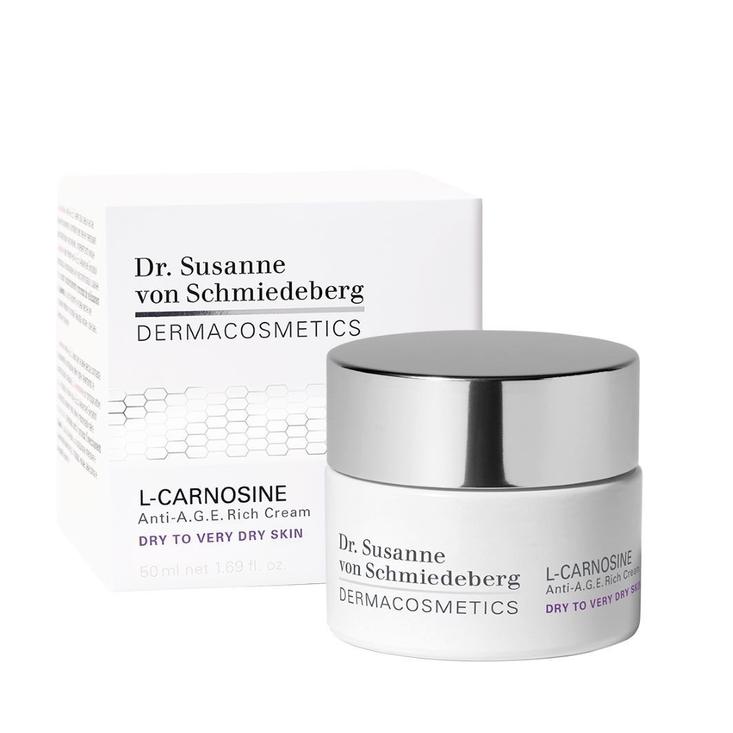 

Крем для лица l-carnosine anti-a.g.e. cream dry to very dry skin Dr Susanne Von Schmiedeberg, объем 50 мл