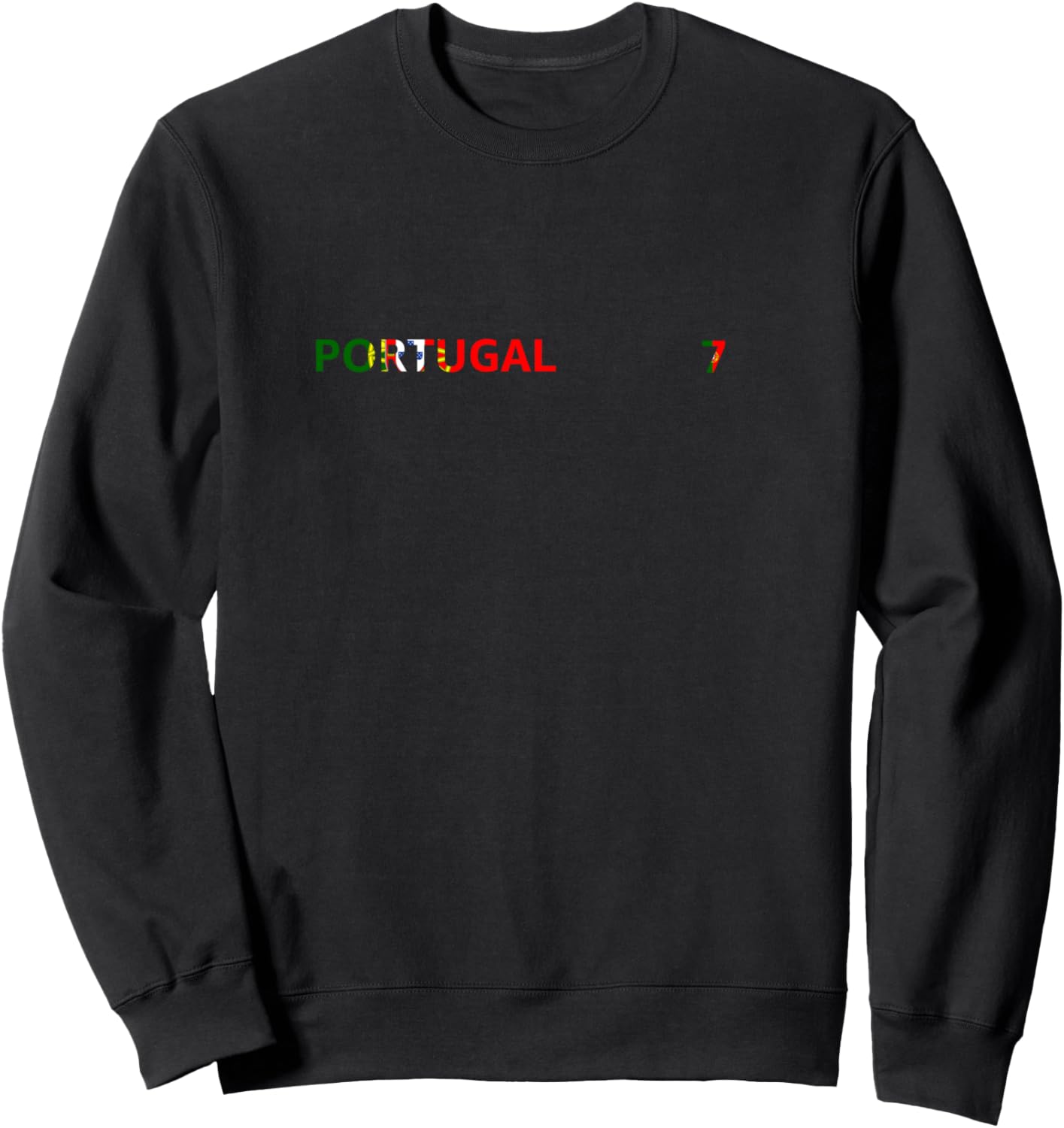 

Толстовка с флагом Португалии Portugal, черный