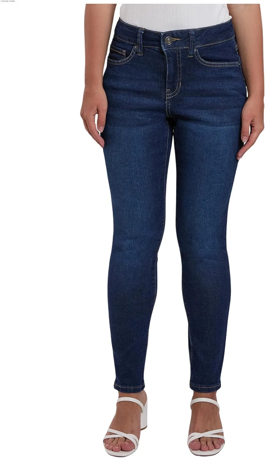 

Royalty for Me Women's Petite Sustainable High Rise Skinny Jeans