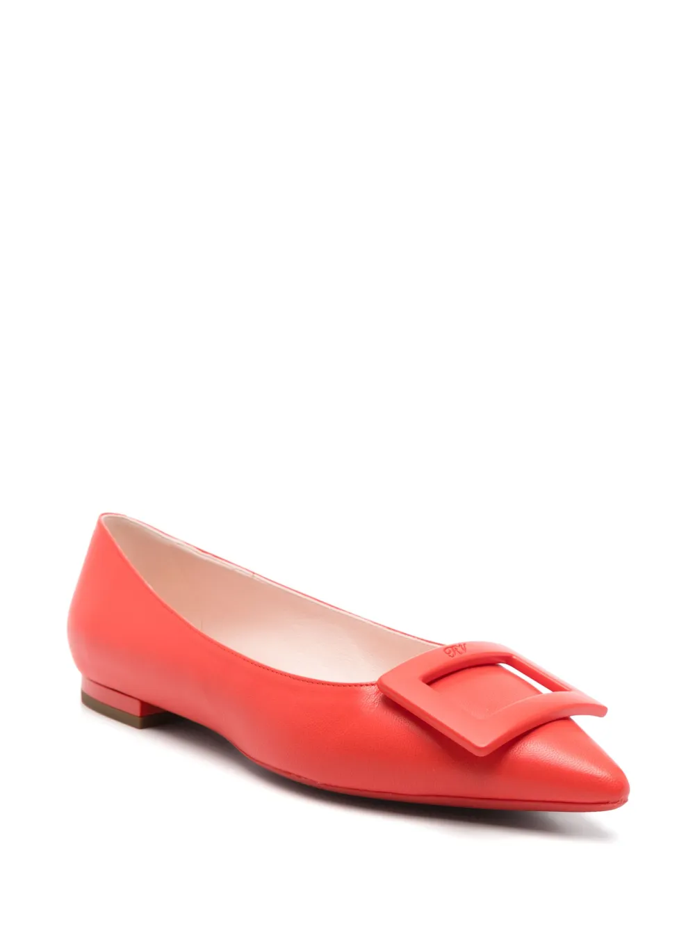 Балетки Gommettine Roger Vivier, красный — фото 2