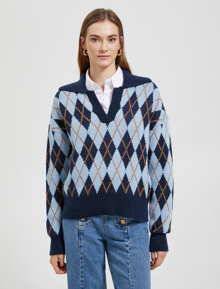 

Свитер Koton, Blue/Navy