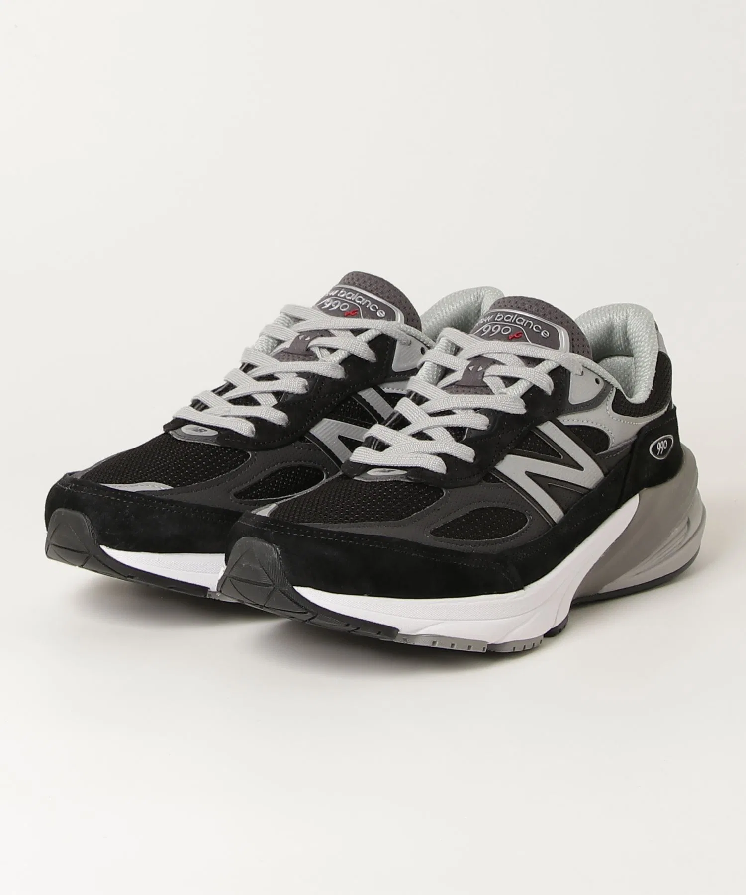 Мужские кроссовки New Balance M990 BK6 чёрные