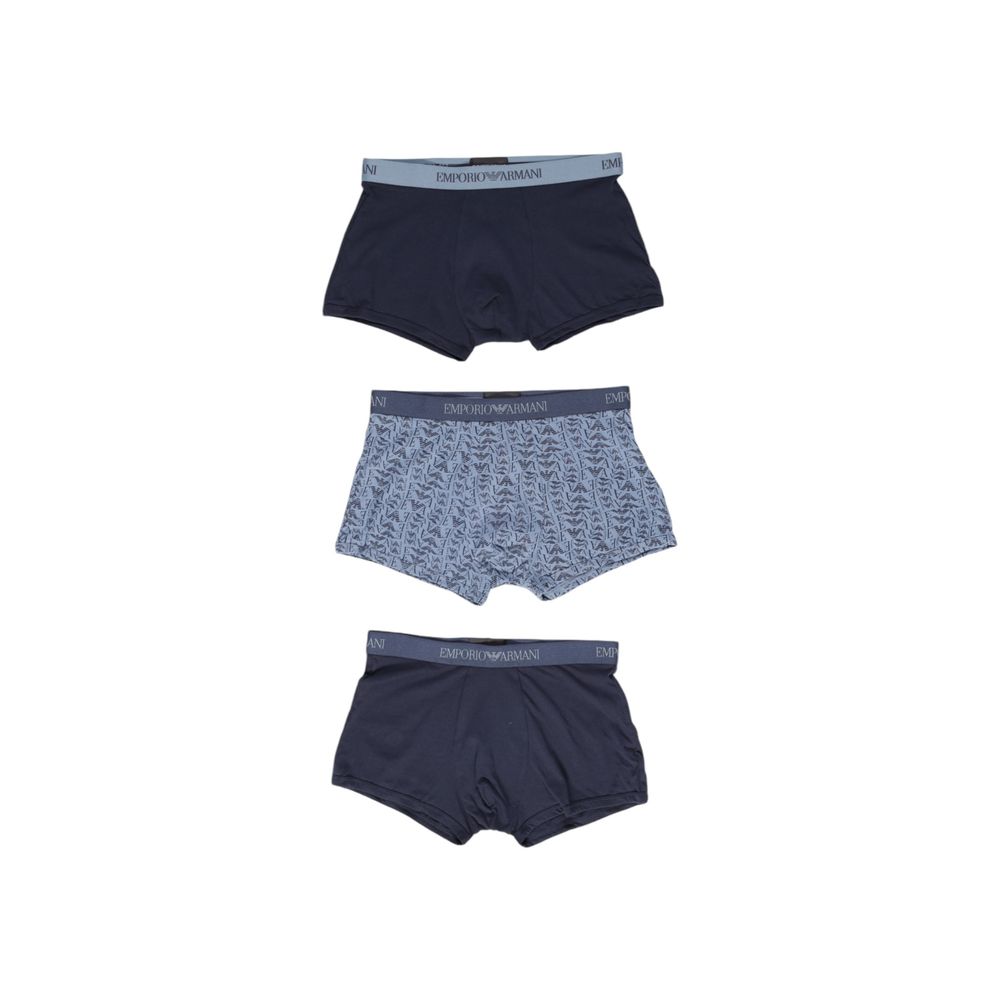 

Синее нижнее белье из полиэстера Emporio armani underwear