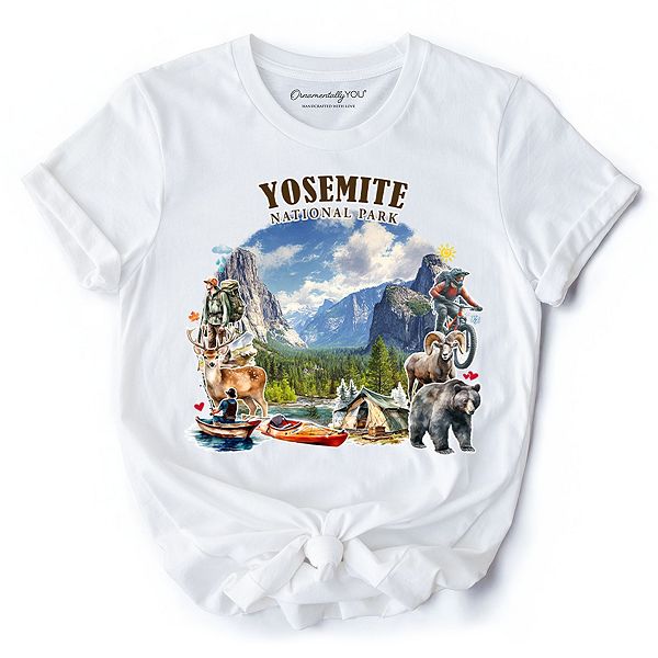 

Футболка Artistic Yosemite National Park, California Ornamentallyyou