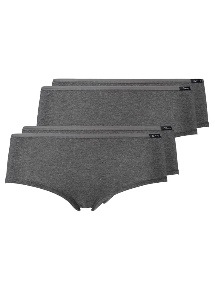 

Трусы Skiny Slip 4er Pack, серый