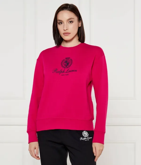 Толстовка regular fit Polo Ralph Lauren, фуксия