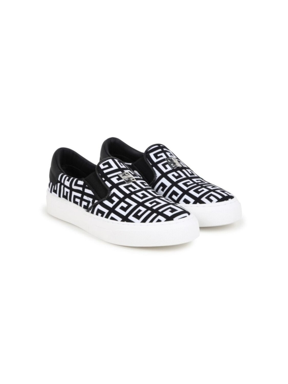 

Givenchy Kids слипоны с логотипом 4G, черный
