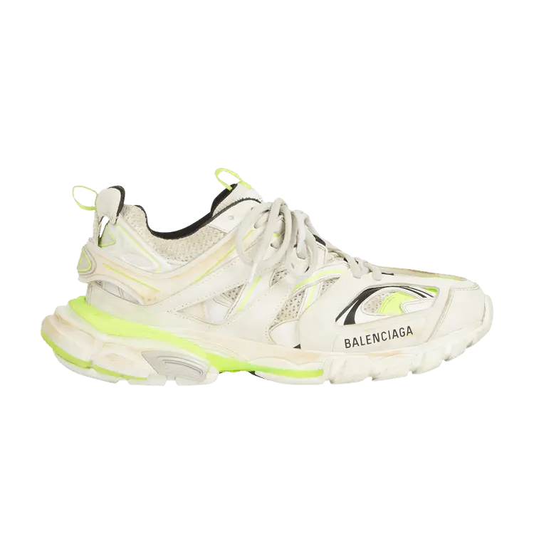 Кроссовки Balenciaga Balenciaga Wmns Track Sneaker 'White Fluo Yellow', белый