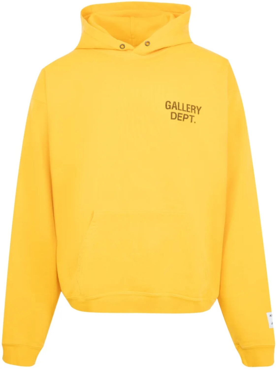 

GALLERY DEPT. Толстовка с логотипом GD в стиле 90-х, желтый