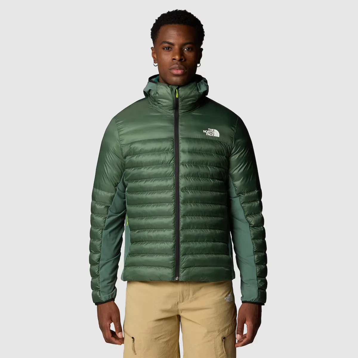 

Мужская гибридная куртка с капюшоном Terra Pack The North Face, зеленый