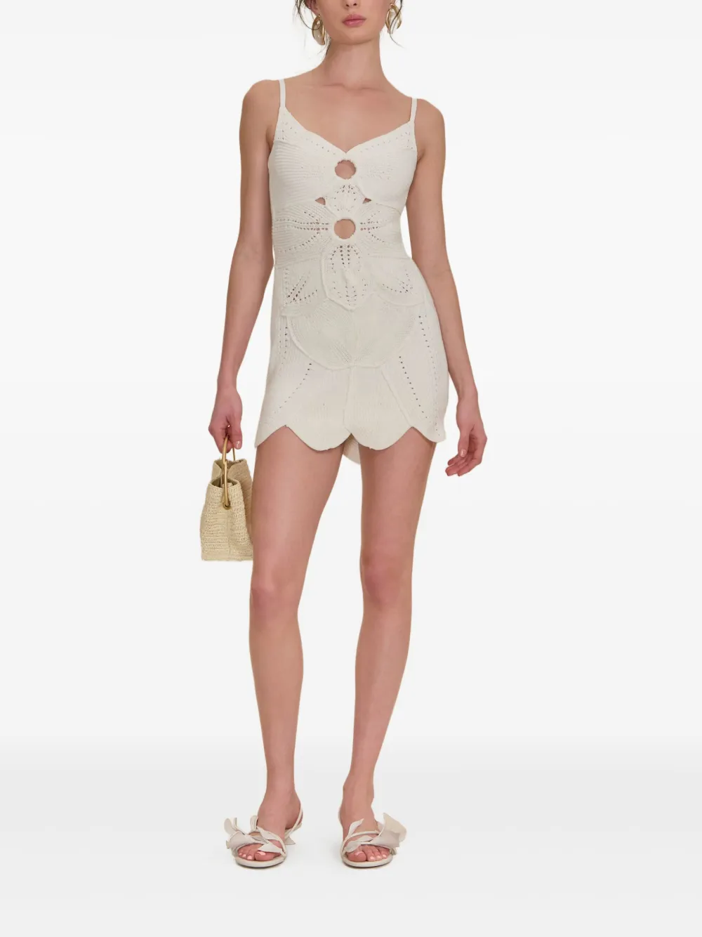 

Платье мини Marlow Cult Gaia, белый