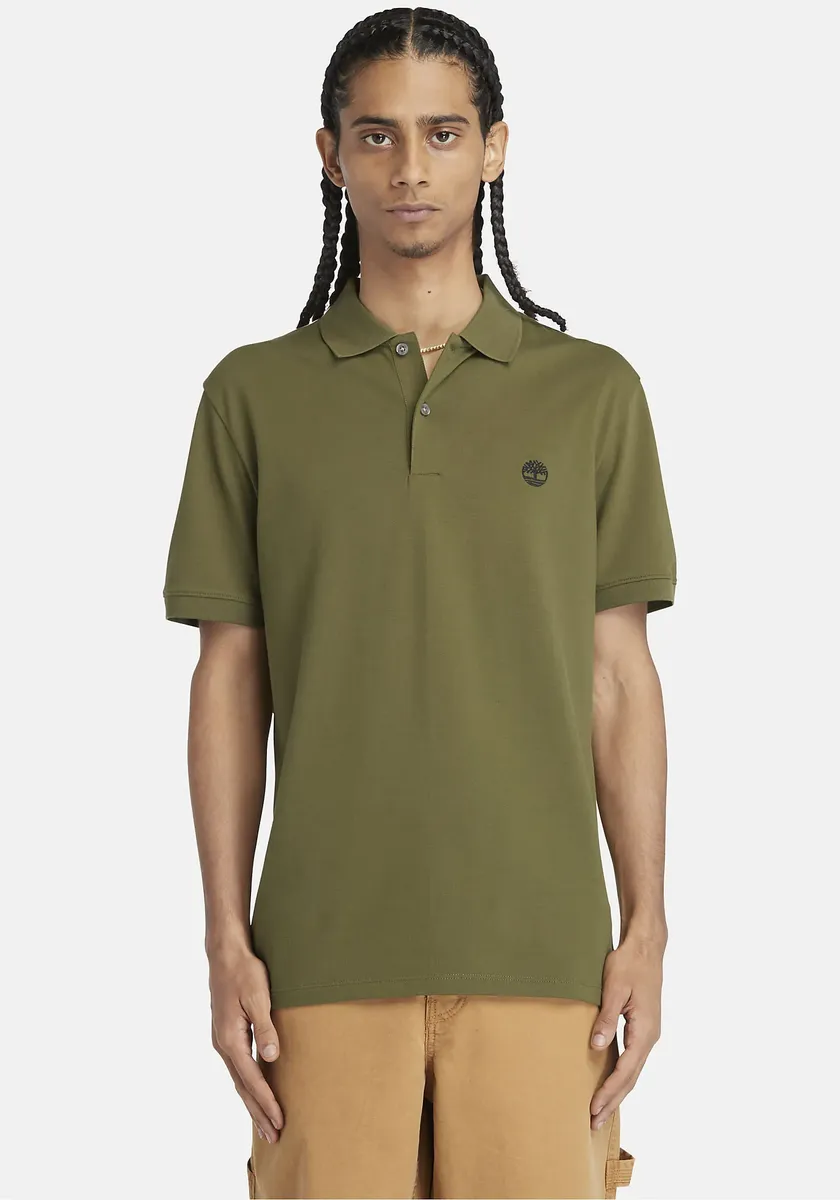 

Рубашка-поло Timberland "MERRYMEETING RIVER Short Sleeve", цвет Sphagnum