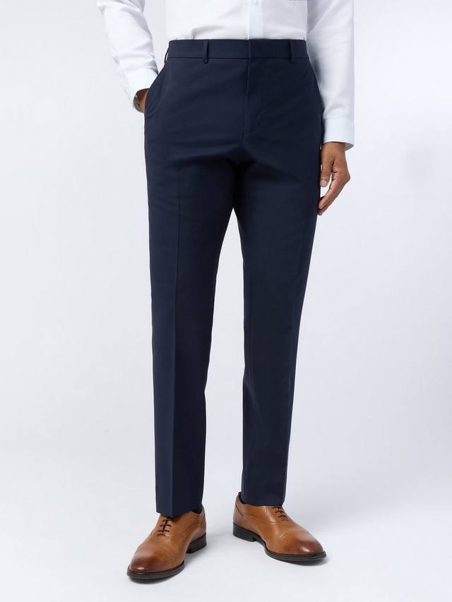 

Стройные брюки Performance Slim Fit из шерстяной смеси Panama Ted Baker, Navy
