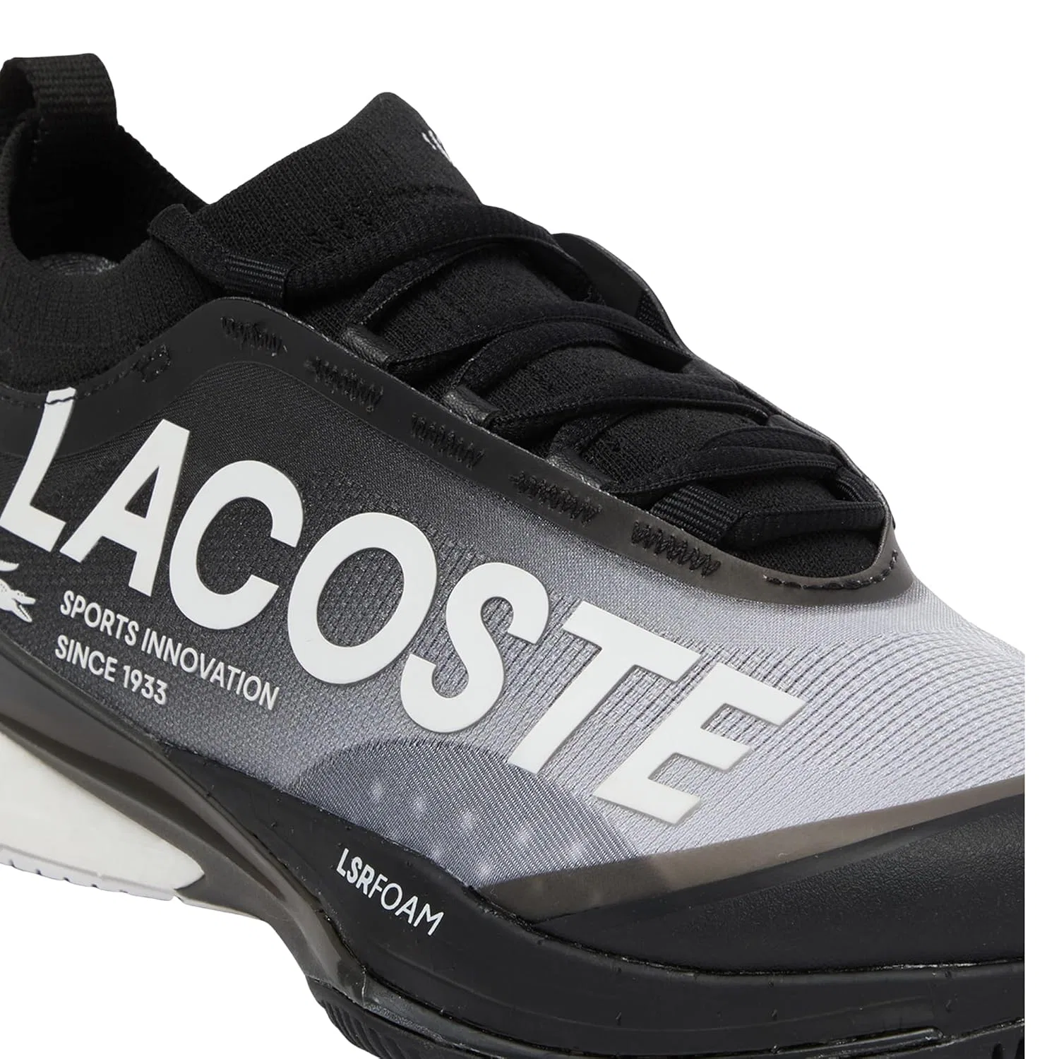 Кроссовки для тенниса Lacoste AG-LT25 Lite, Black & White — фото 2
