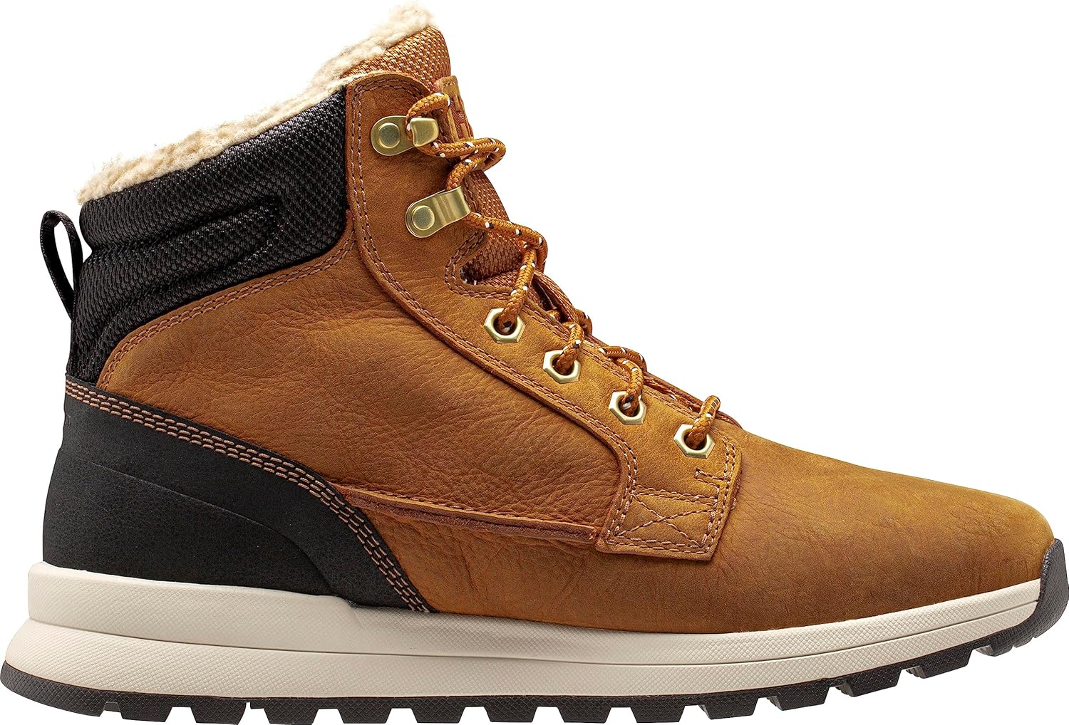 Helly-Hansen мужские зимние ботинки Kelvin LX Waterproof Leather Helly Hansen, 724 New Wheat/Black — фото 2