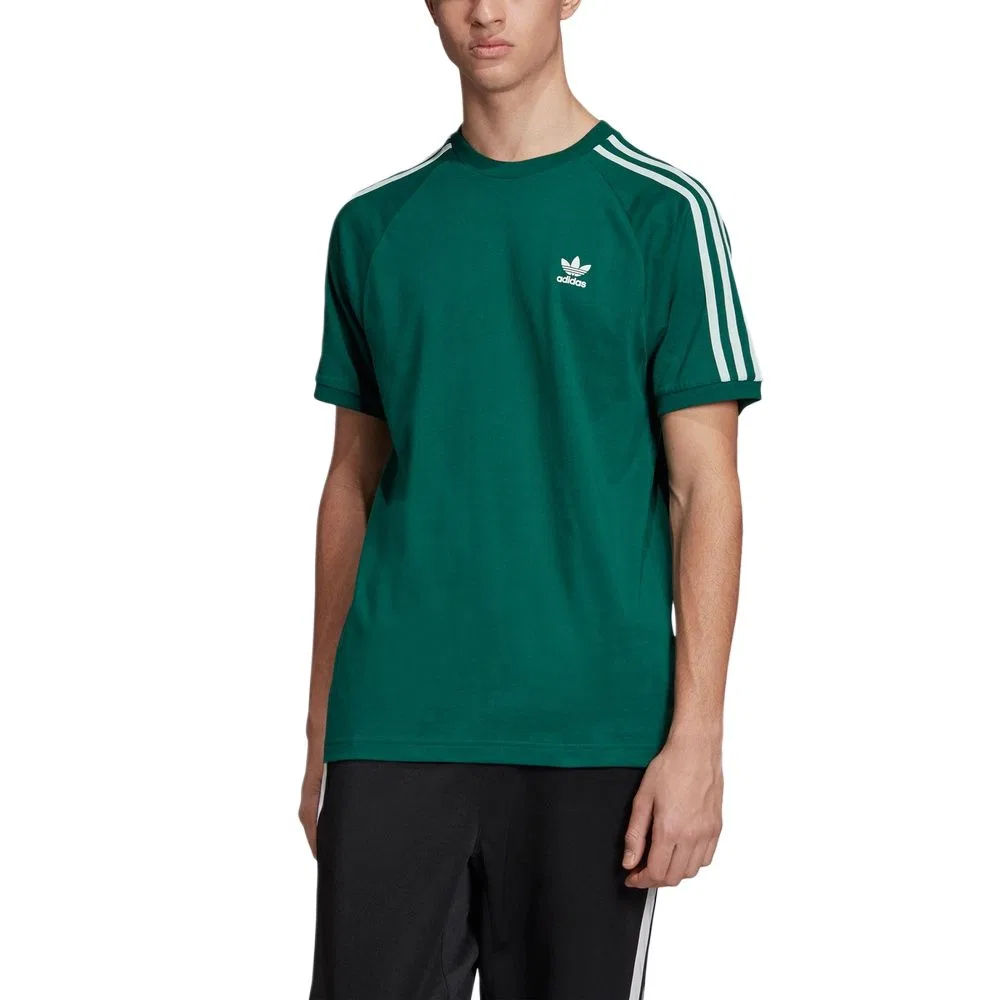 Футболка хлопковая с круглым вырезом Adidas Light Scarlet — фото 3